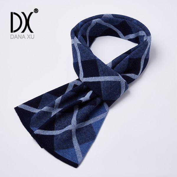 red wool scarf mens