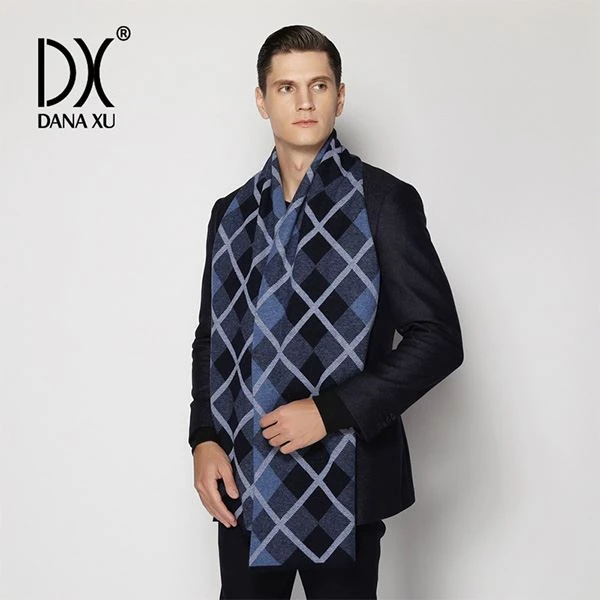 red wool scarves mens