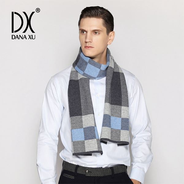mens wool blend scarf 100%