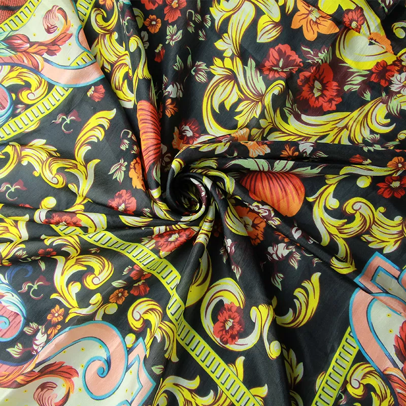 Wholesale Summer 100% Silk Chiffon Scarves 8