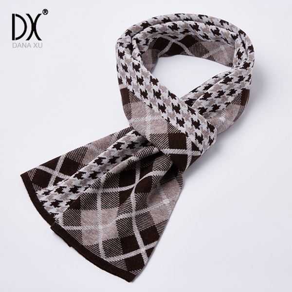 100 Wool Scarf Mens