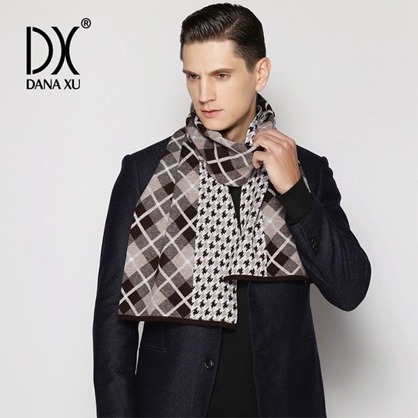 100 wool scarf mens pure