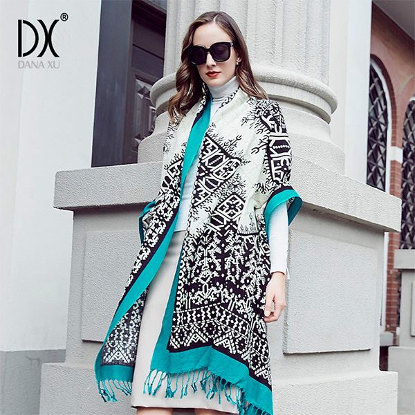 Big Wool Scarf Womnes