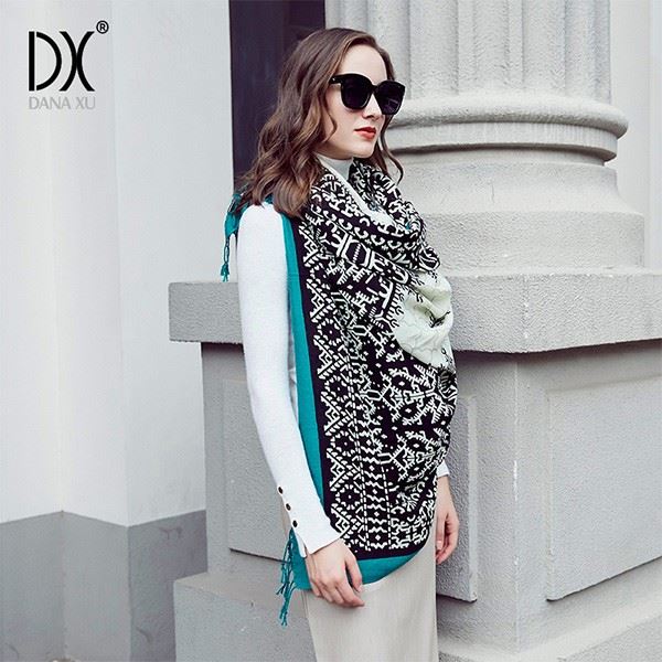 big wool scarf womnes China