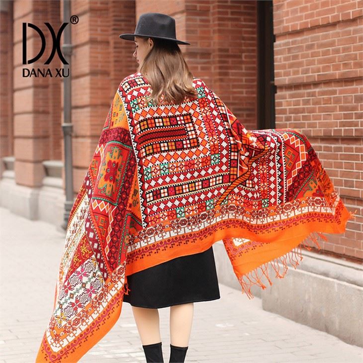Knitted Woolen Stole Scarf