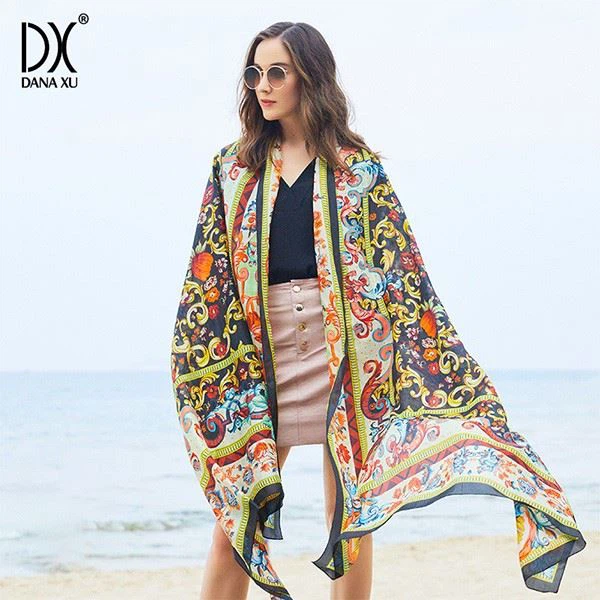 black silk shawl wrap china