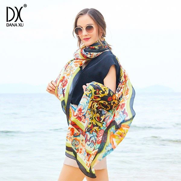 black silk shawl wrap OEM