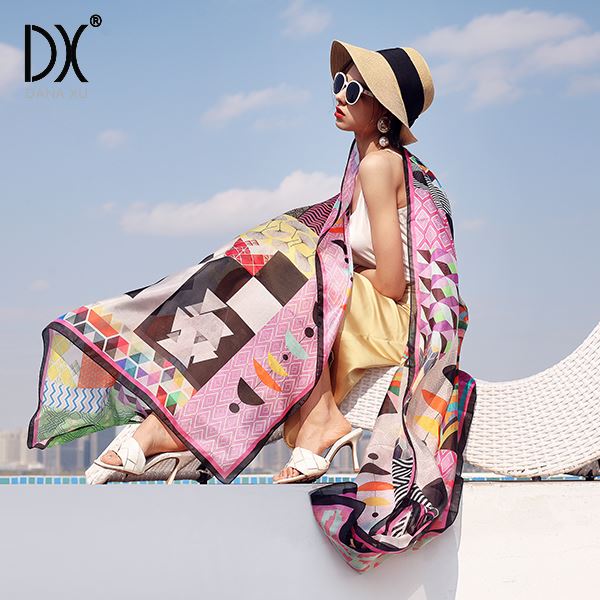 Colorful Silk Shawl Wrap Manufacturers