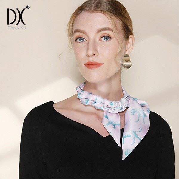 narrow silk scarf china