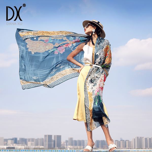 Flower Silk Shawl Wrap Manufacturers