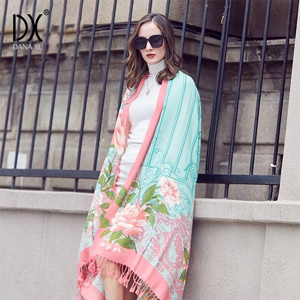ladies wool shawl wrap pure
