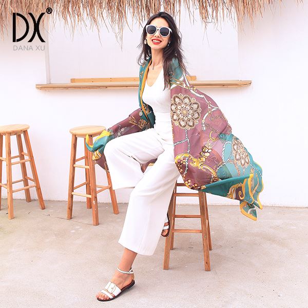 Luxurious Silk Shawl Wrap