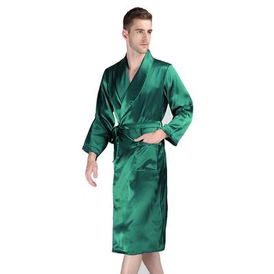 Mens Real Silk Robe for sale