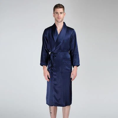 Mens Real Silk Robe suppliers