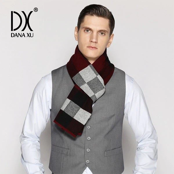 mens wool cashmere scarf china
