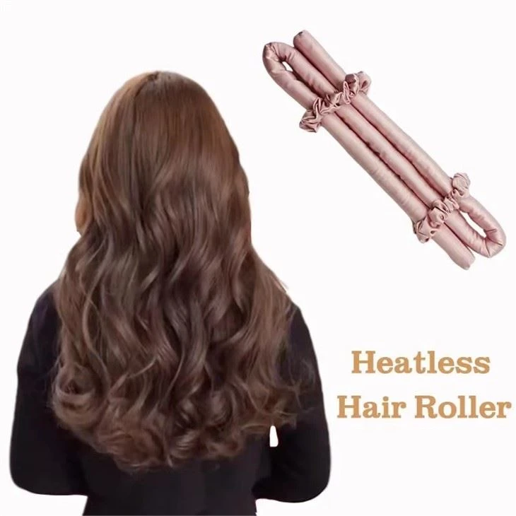 No Heat Hair Curlers Curls Silk Curling Ribbon factory