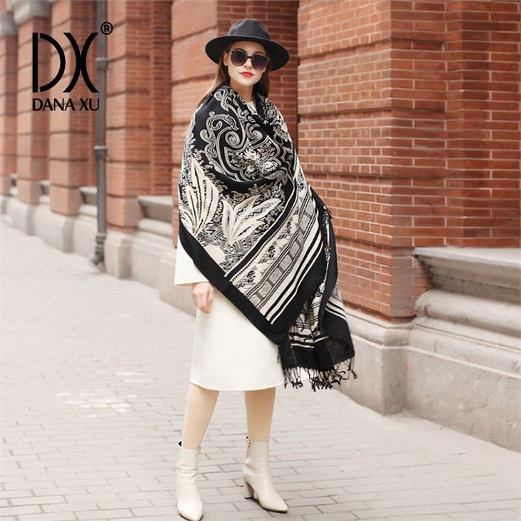 Oversize Solid Color Lamb Wool Scarf Manufacturers