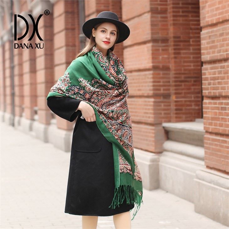  Wool Knitted Scarf 