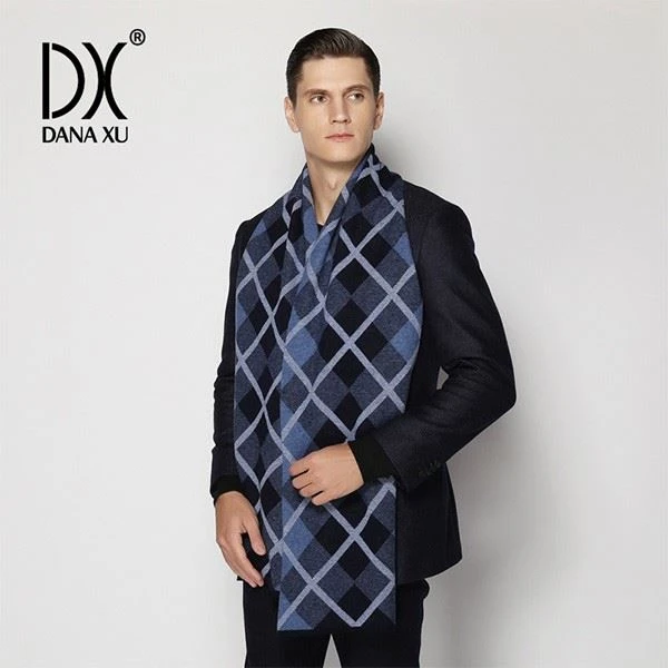 red wool scarves mens