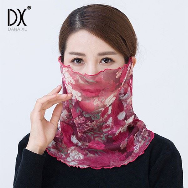 silk neck scarf