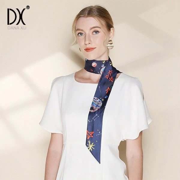 narrow silk scarf wholesale