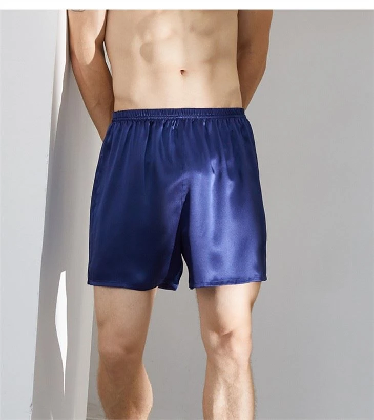 Silk Sleep Shorts For Men suppliers