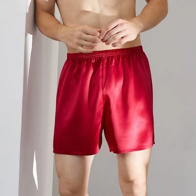 Silk Sleep Shorts For Men for sale