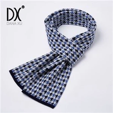 Grey Wool Scarf Mens