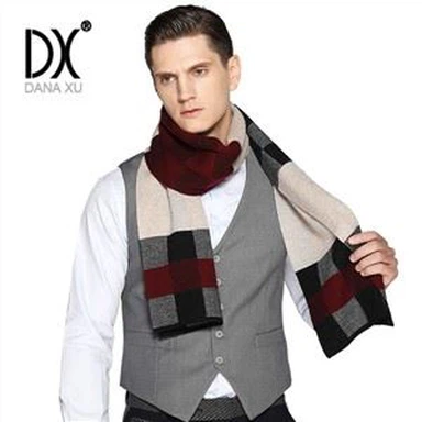 Mens Wool Blanket Scarf