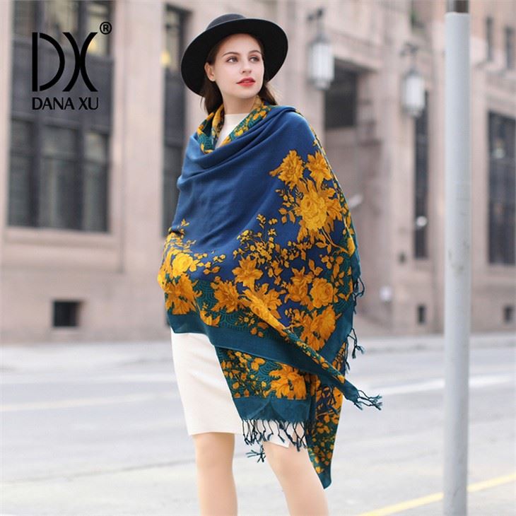 Customized Solid Color Wool Knitted Scarf