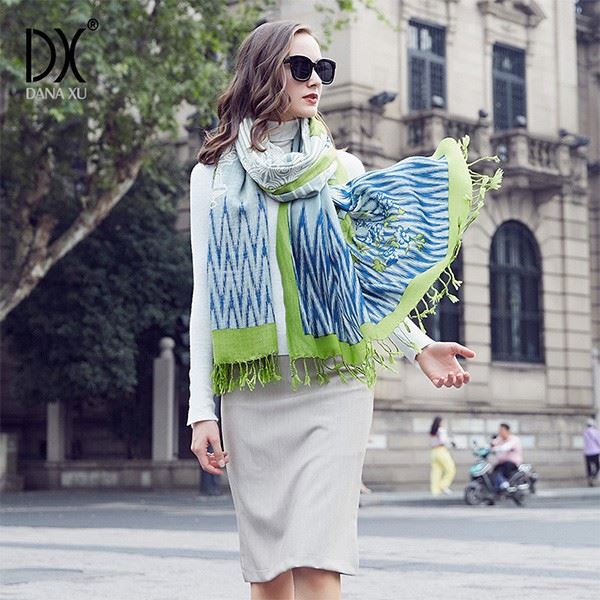 winter women 100% wool shawls