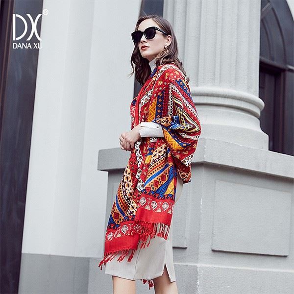wool poncho shawl wrap cape china
