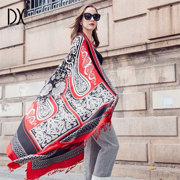 designer wool scarf womens