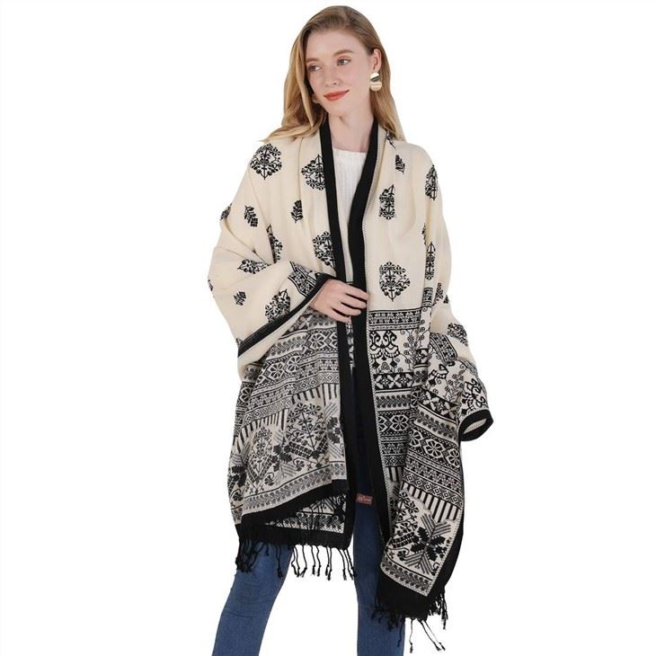  Print Cashmere Scarf