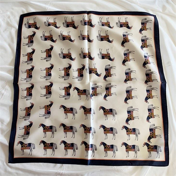 100% Mulberry Silk Square Satin Scarf suppliers