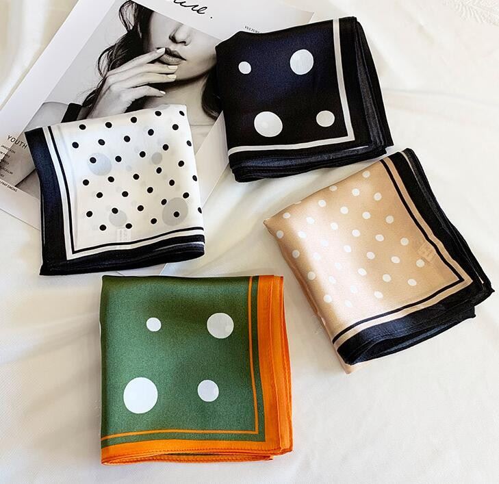 100% Mulberry Silk Square Satin Scarf factory