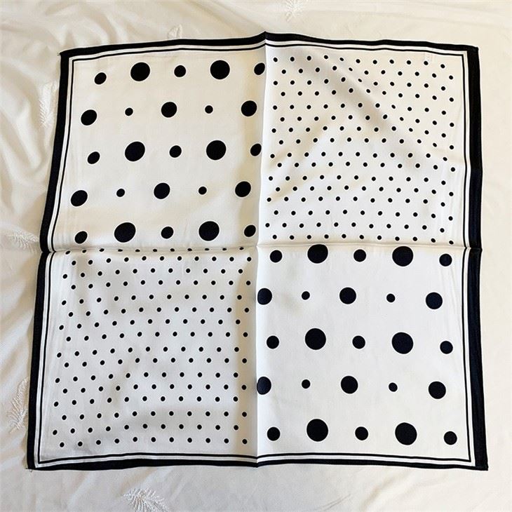 cheap 100% Mulberry Silk Square Satin Scarf