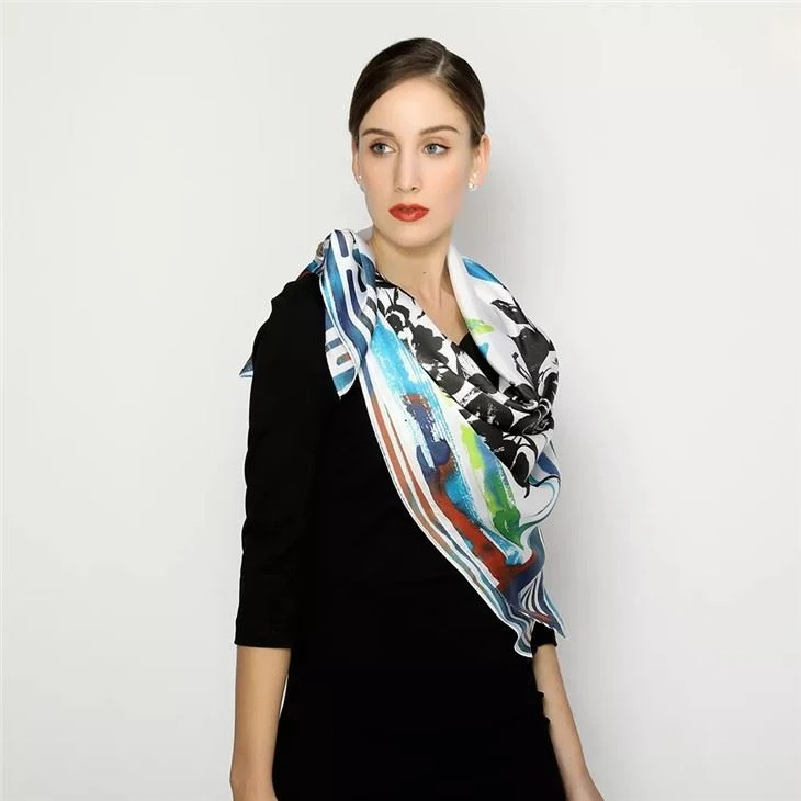 100% Pure Silk Scarf