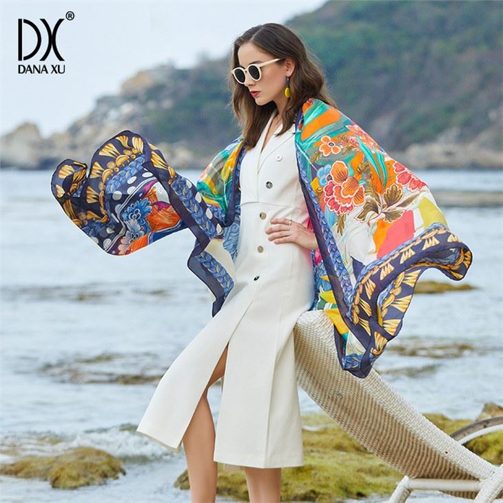 Breathable Simple Silk Shawl Wrap suppliers