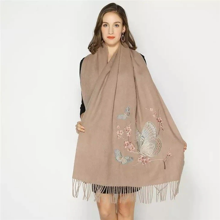 Custom Women Dupatta Embroidery Scarf Manufacturers