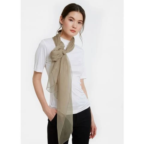 Delicate Chiffon Silk Square Scarf Manufacturers