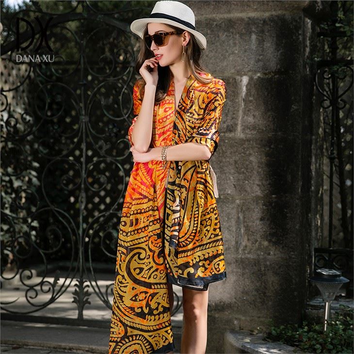Silk Shawl Wrap 