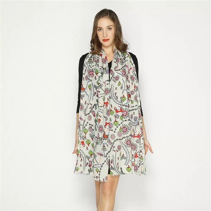 Elegant Spring Cashmere Scarf factory