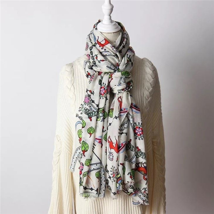 china Elegant Spring Cashmere Scarf