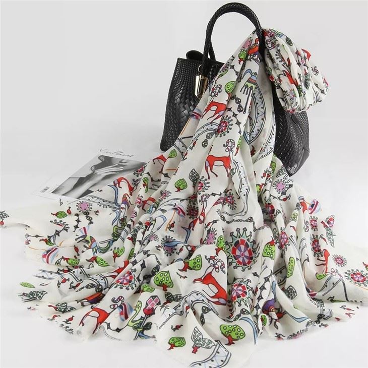 cheap Elegant Spring Cashmere Scarf