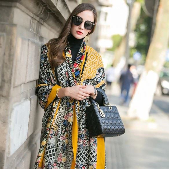 Exquisite Canary Wool Scarf digital patterns