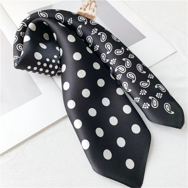 100% Silk Square Satin Scarf