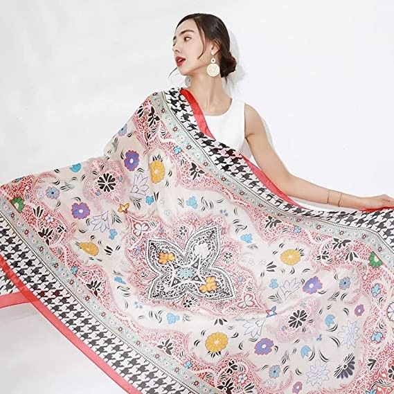 Fashion Silk Scarf Lady