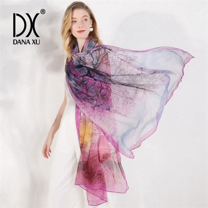 Fashion  Square Scarf Silk Scar