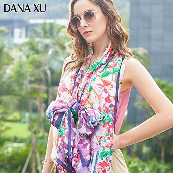 Garden Silk Chiffon Wrap Manufacturers